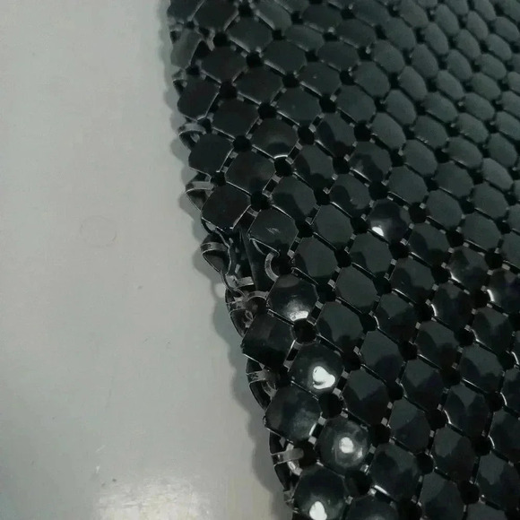 Whiting And Davis Mesh Metal Bag Black - Picture 3 of 9